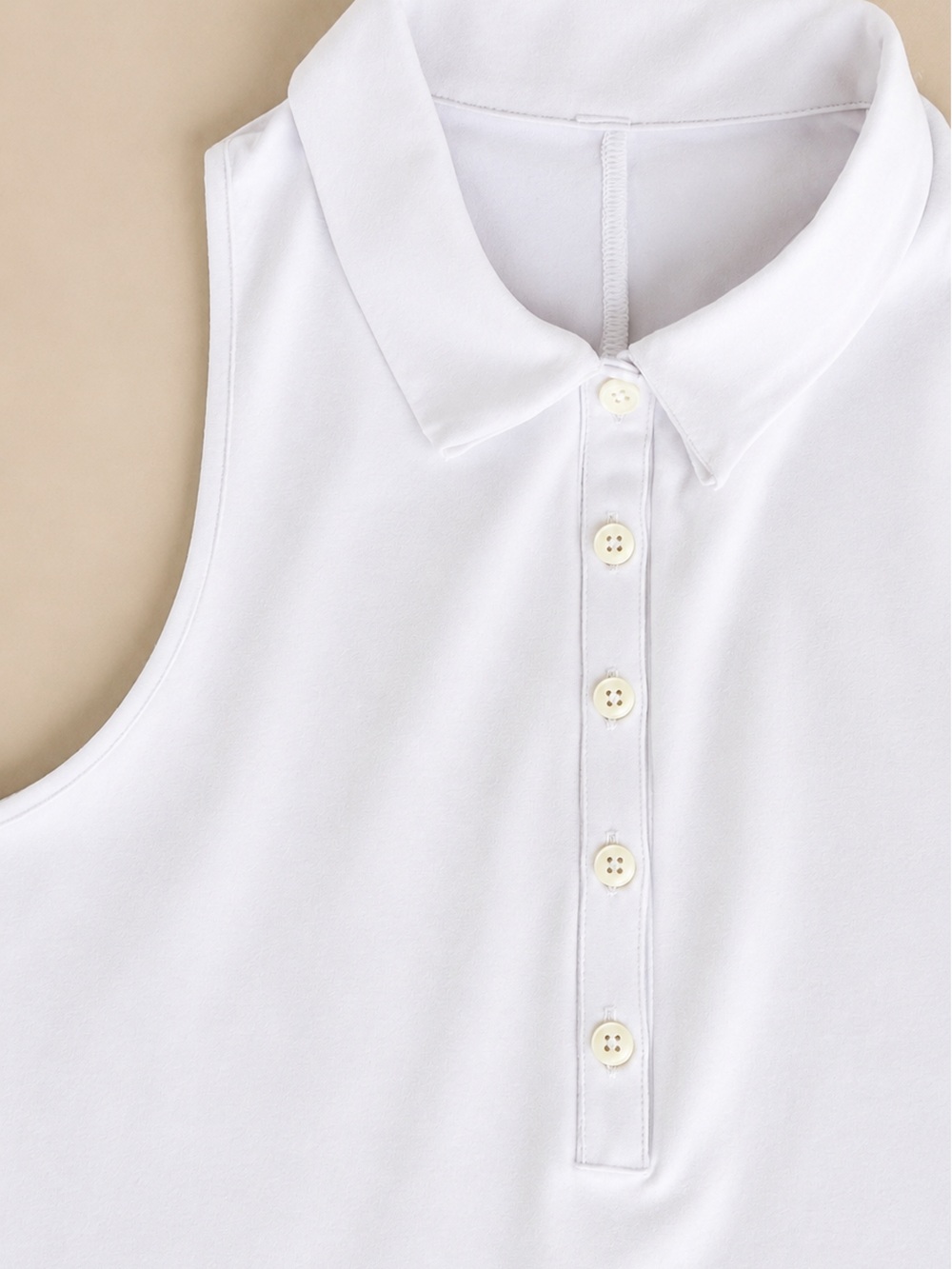 Alo Yoga White Charmed Tennis Dress Size M Sleeveless Athleisure Golf Pickleball - Picture 4 of 5